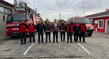 Başkan Yayla'dan İtfaiye Teşkilatına Ziyaret