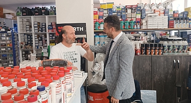 Başkan Yayla'dan Sanayi Esnafına Ziyaret 