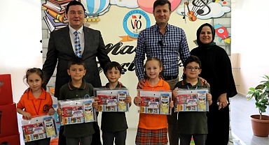 BİRİNCİ SINIFLARIN KIRTASİYE SETİ ÇERKEZKÖY BELEDİYESİ’NDEN