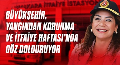 BÜYÜKŞEHİR İTFAİYESİ 2025'TE BUGÜNE KADAR 10 BİNİ AŞKIN OLAYA MÜDAHALE ETTİ