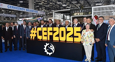 Çerkezköy Endüstriyel Fuarı, törenle kapılarını açtı
