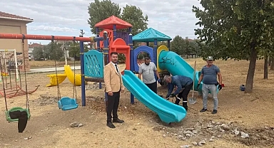 Çocuk Parkları ve Spor Alanları Yenileniyor