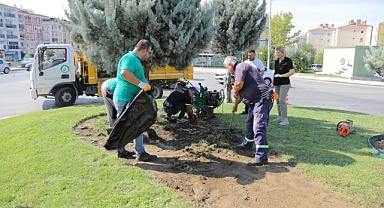 EDİRNE’DE PEYZAJ ÇALIŞMALARI ARALIKSIZ SÜRÜYOR