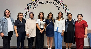 Gebe Okulu Eğitimlerini Tamamlayan Anneler Sertifikalarını Aldılar