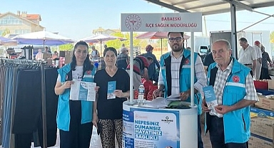 Halk Sağlığı Haftası’nda Sigaranın Zararlarına Dikkat Çekildi