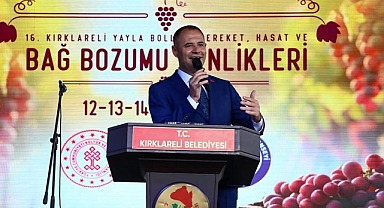 Kırklareli'de Yayla Bolluk, Hasat ve Bağ Bozumu Şenlikleri başladı