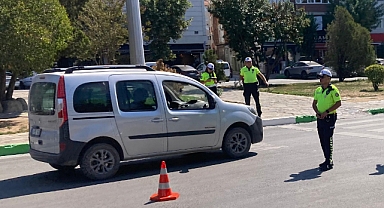 Kırklareli'nde Trafik Ekiplerinden Sıkı Denetim 