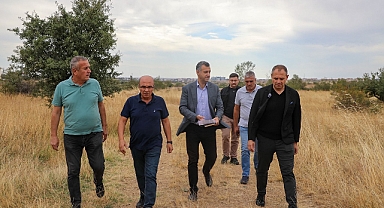 Kırklareli’nde Yeni Şantiye Alanı İçin Trafik Düzenlemesi Çalışmaları