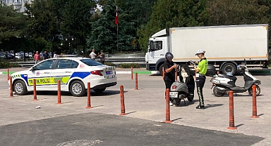 Kırklareli Trafik Ekiplerinden Motorsiklet Denetimleri 