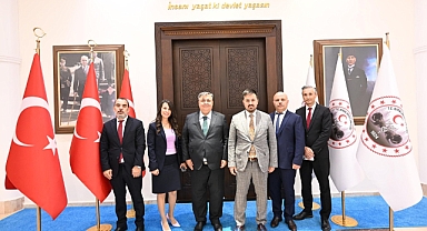 Kırklareli Vali Vekili Dr. Yusuf Güler, TKDK Başkanı Dr. Ahmet Antalyalı’yı Kabul Etti