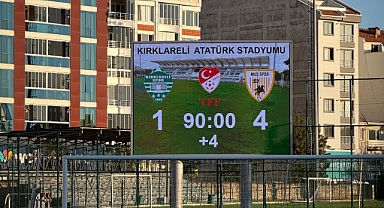 Kırklarelispor Sahasında Ağır Yenilgi Aldı