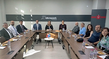 KLÜ Heyeti Çanakkale Teknopark’ı Ziyaret Etti