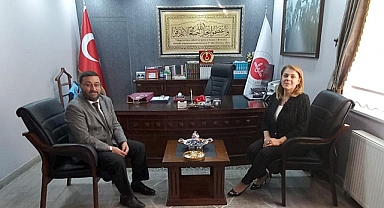 KLÜ Rektörü Prof. Dr. Rengin Ak’tan İl Müftüsü Yusuf Eviş’e Taziye Ziyareti