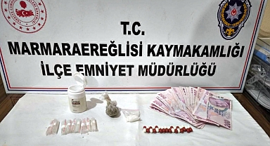 Otomobilinde uyuşturucu ele geçirilen şüpheli gözaltında