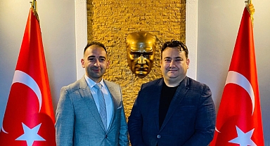 Özmen Akın’dan Başkan Gün’e Veda Ziyareti