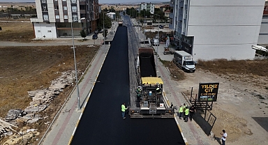 SARAY'DA VİZE CADDESİ YENİ YÜZÜNE KAVUŞTU