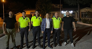 Trafik Ekiplerine Moral Ziyareti