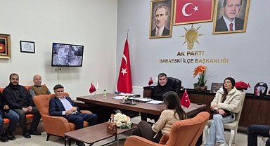 AK Parti Babaeski İlçe Teşkilatı Haftalık Toplantısını Gerçekleştirdi