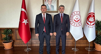 AK Parti İl Başkanı Dağtaş'tan Bakan Yardımcısı Tarıkdaroğlu'na Ziyaret