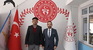 Babaeski Gençlik ve Spor İlçe Müdürlüğü’ne Atanan Özmen Akın’a Hayırlı Olsun Ziyareti