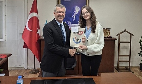 Babaeski Şehit Ersan Yenici Anadolu Lisesi Öğrencilerinden Kaymakam Tamer Orhan’a Ziyaret