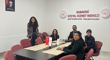 Babaeski Sosyal Merkezi'nde Personellere Hizmet İçi Eğitim