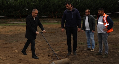 Başkan Bulut Millet Bahçesi Çalışmalarını İnceledi 