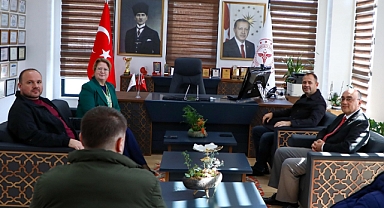 Başkan Bulut'tan İl Sağlık Müdürü Dr. Çiğdem Cerit'e Ziyaret