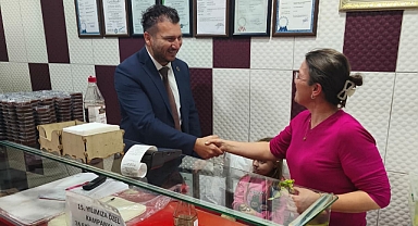Başkan Yayla Babaeski Esnafını Ziyaret Etti