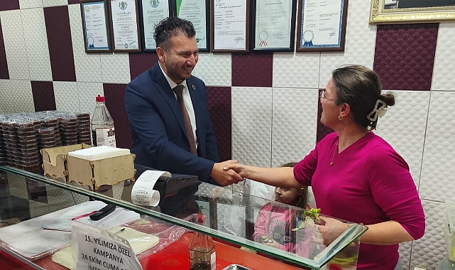 Başkan Yayla Babaeski Esnafını Ziyaret Etti
