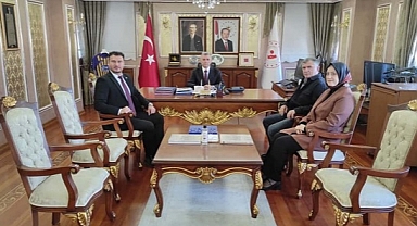 Başkan Yayla'dan Eyüpsultan Kaymakamı'na Ziyaret 