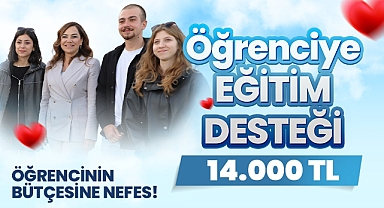 BÜYÜKŞEHİR'DEN ÜNİVERSİTELİ GENÇLERE 14 BİN LİRALIK EĞİTİM DESTEĞİ MÜJDESİ