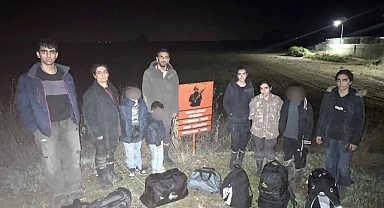 Edirne’de 16 kaçak göçmen yakalandı