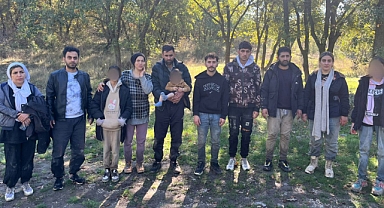 Edirne’de 23 kaçak göçmen yakalandı