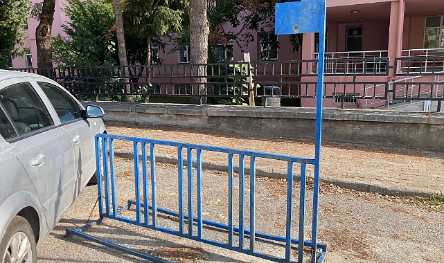 Hasar Gören Bisiklet Parkı Onarıldı