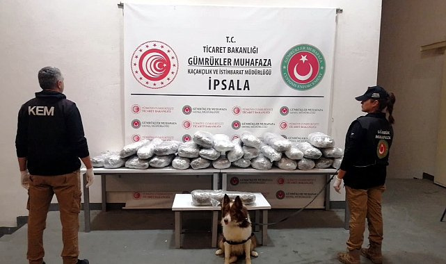 Kapıkule ve İpsala'da 524 kilo uyuşturucu ele geçirildi