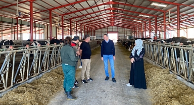 Kaymakam Enver Özderin'den Savaşlar Tarım'a Ziyaret 