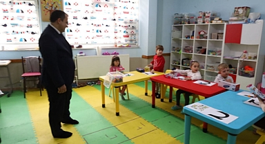 Kaymakam Kemal Balaban'dan 4-6 Yaş Kur'an Kursuna Ziyaret