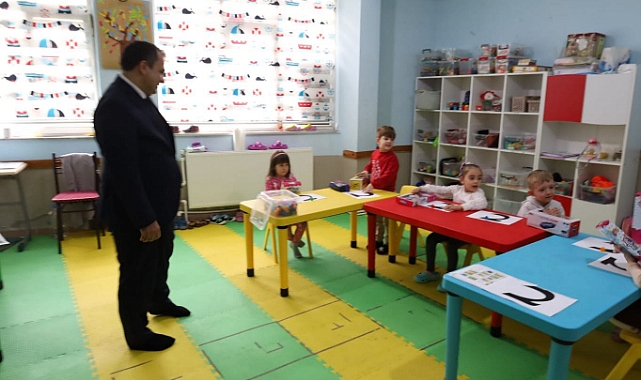 Kaymakam Kemal Balaban'dan 4-6 Yaş Kur'an Kursuna Ziyaret