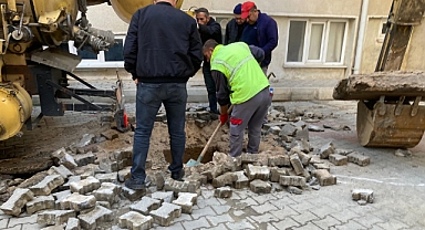 Kırklareli Belediyesi Kanalizasyon Çalışmalarını Sürdürüyor