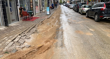 Kırklareli Esnafı Asfalt Çalışmalarının Başlamasını Bekliyor