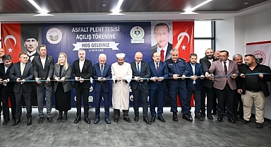 Kırklareli’nde Asfalt Plent Tesisi Hizmete Girdi