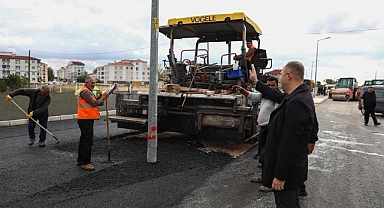 Kırklareli'nde Asfaltlama Çalışmaları Hızla Sürüyor
