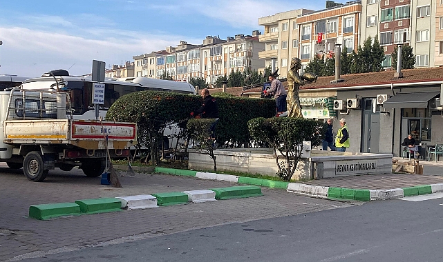 Kırklareli’nde Peyzaj Düzenleme Çalışmaları Devam Ediyor