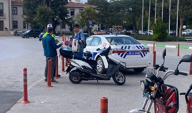 Kırklareli Trafik Denetimleri Motosiklet Kullanıcılarına Odaklandı