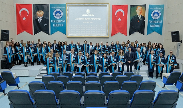 KLÜ Fen-Edebiyat Fakültesi’nde 2025-2026 Akademik Kurul Toplantısı Gerçekleştirildi