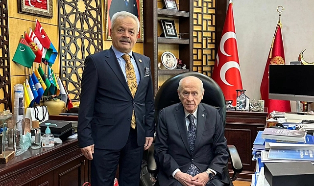 MHP Kırklareli İl Başkanı Savaşan, Genel Başkan Bahçeli'yi Ziyaret Etti