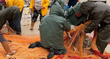 Saros’ta kefal bereketi