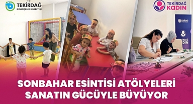 SONBAHAR ESİNTİSİ ATÖLYELERİYLE KADINLAR VE ÇOCUKLAR DOĞAYLA BULUŞTU, SANATLA GÜÇLENDİ