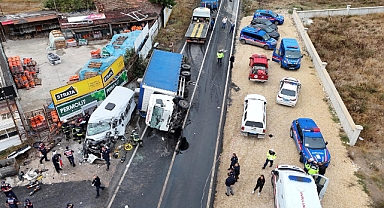 Tekirdağ’da 3 kişinin öldüğü, 9 kişinin yaralandığı kazada kamyon şoförü tutuklandı